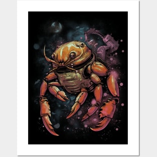 Space Crab Adventure Posters and Art